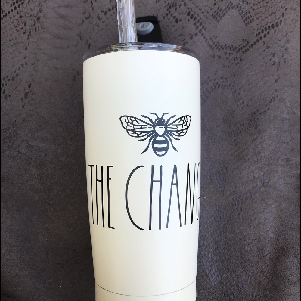 New Rae Dunn the change tumbler 17 Oz